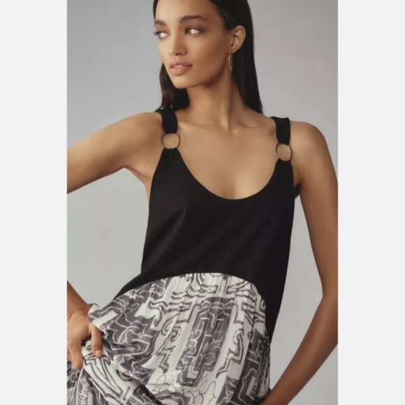 Brand New By Anthropologie Sleeveless Scoop-Neck Maxi Dress - Picture 2 of 7